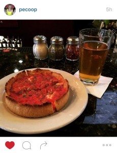 Chicago Deep Dish pizza - Pizano's