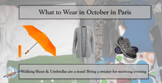 What to Wear in Paris in October