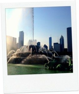 Chicago Buckingham Fountain park