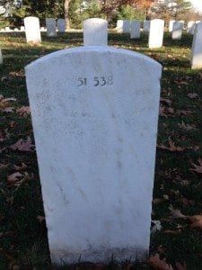 Grave Number Arlington Cemetery