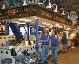 Bassett's Ice Cream at Reading Terminal Market. 