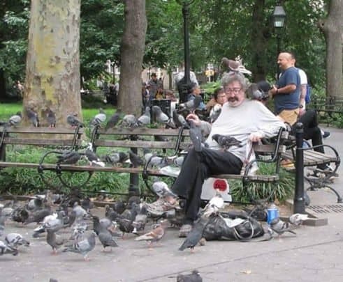 New York Paul pigeon man
