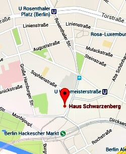 Where to find Street art Berlin Haus Schwarzenberg