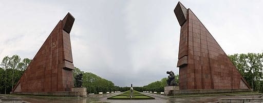 Panorama of the Russian War Memorial at Treptow