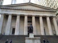 Federal Hall Wall Street George Washington Statue