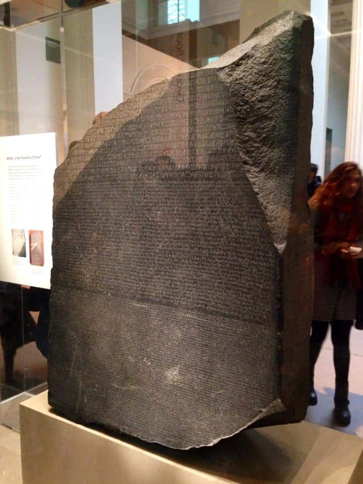 Rosetta Stone British Museum