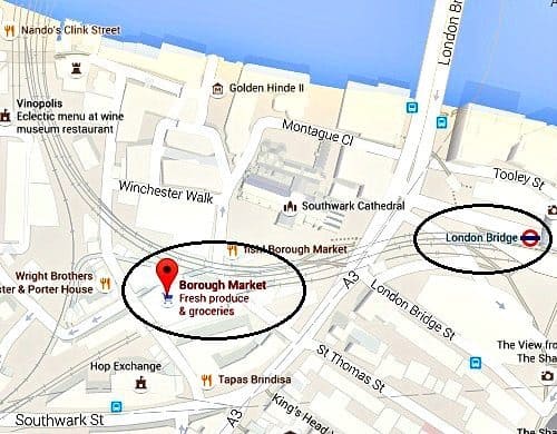 How to get to Borough Market London