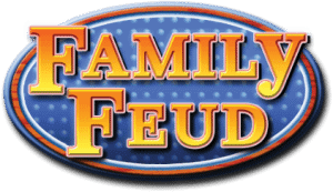 Logo for Family Feud. Image Source: Fremantle Media, Wikipedia.