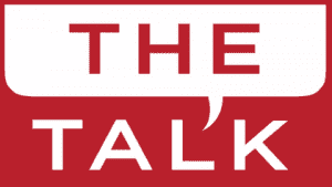 Logo for The Talk. Image Source: CBS, Wikipedia.