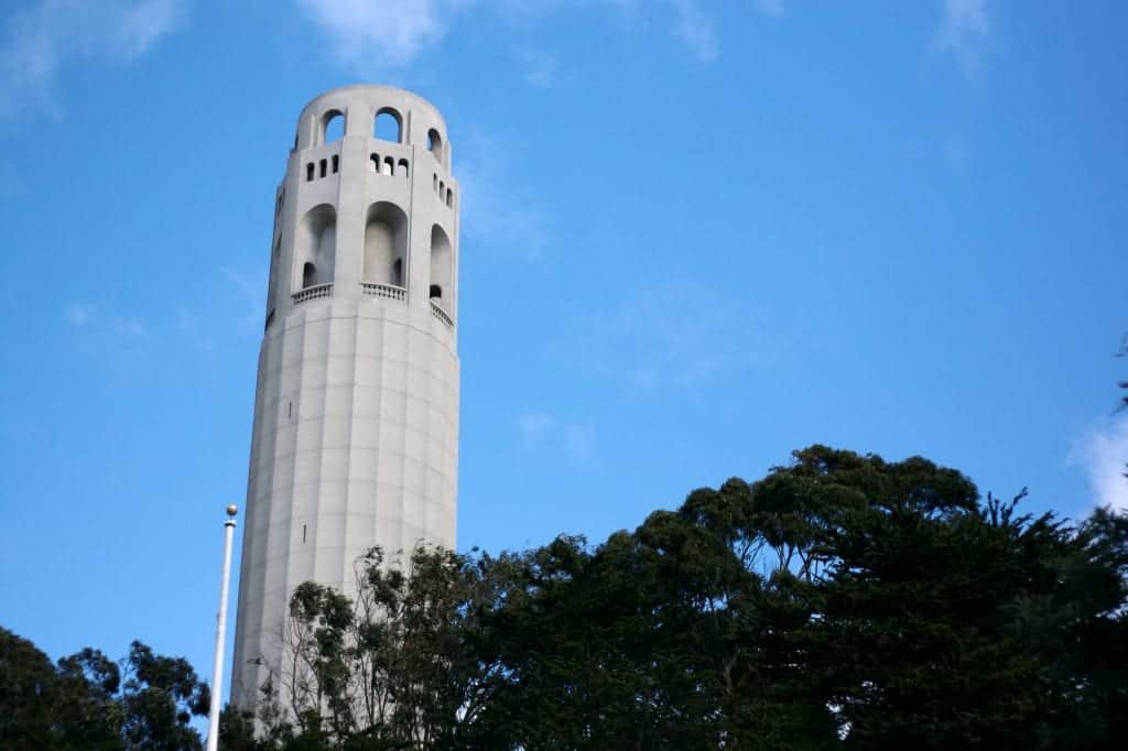 San Francisco Itinerary Coit Tower