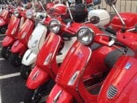 A bank of Vespas in Rome. Source: Pixabay user Phify.