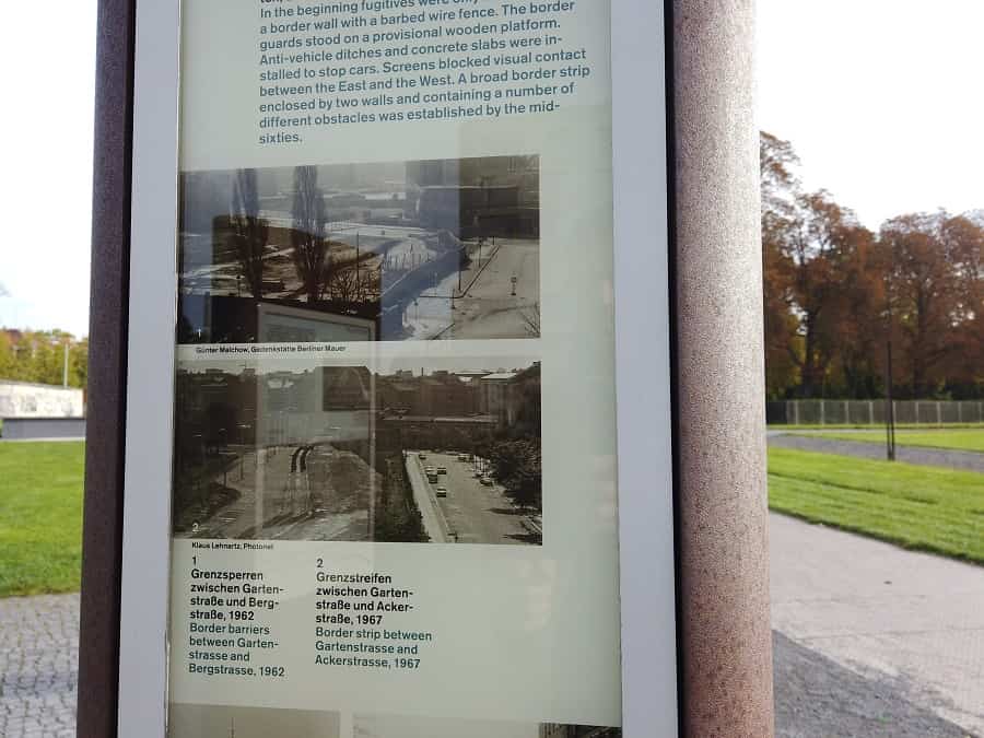 Berlin Walll Information Posts