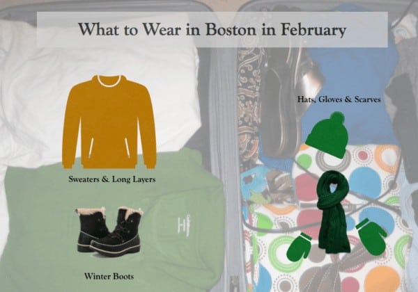 What to Wear in February in Boston
