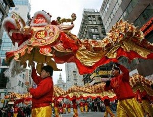 dragon in chinese new year parade san francisco 2014