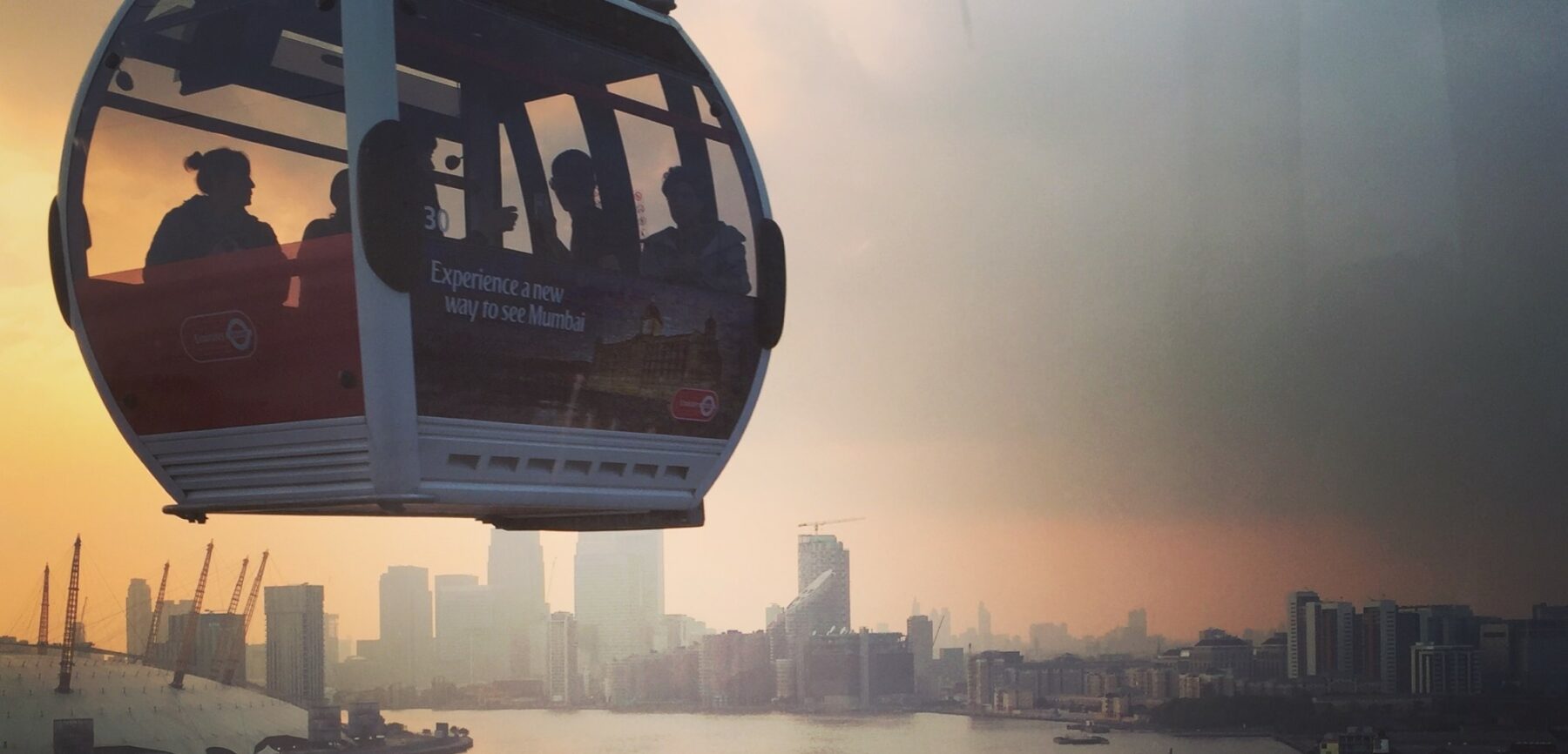 The London Cable Car. Image source: Pixabay user fatoota.