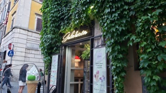 Ivy Covered Gelateria in Monti Rome