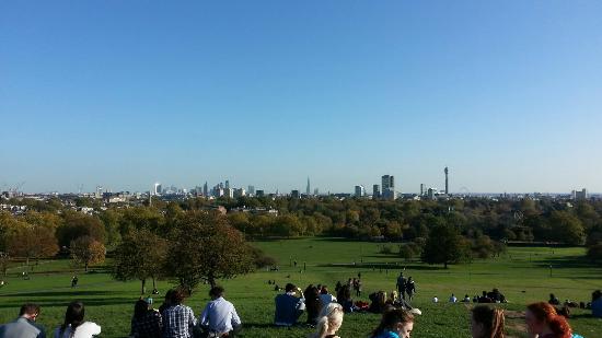 Panoramic View from Primrose Hill