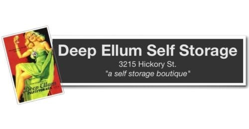 Deep Ellum Self Storage Logo in Dallas