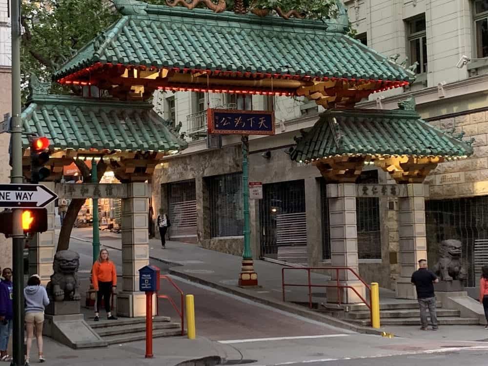 San Francisco Chinatown Dragon's Gate