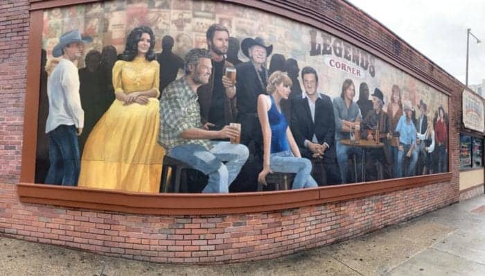 Nashville Legends Mural