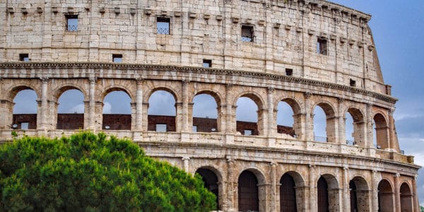 The Colosseum in Rome. Image Source: Pixabay user djedj14 under Creative Commons CC0 license.