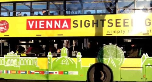 Vienna Sightseeing Double Decker Bus