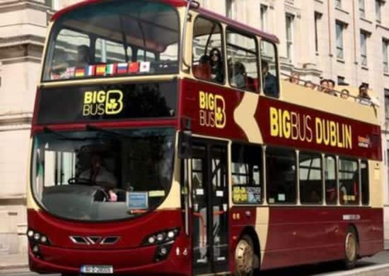 Big Bus Hop On Hop Off Dublin Tours