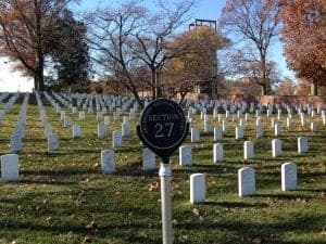 Black History of Arlington Cemetery - Section 27