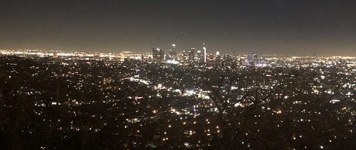 Griffith Park at Night in LA
