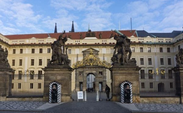 Prague Castle Gates