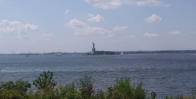 Statue of Liberty from Governors Island