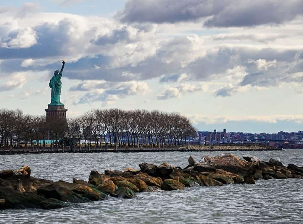 Statue of Liberty from Liberty State Park