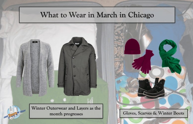 What to Wear in March in Chicago