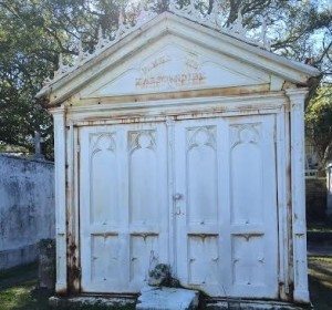 Cast Iron Tomb Lafayette Cemetery 1