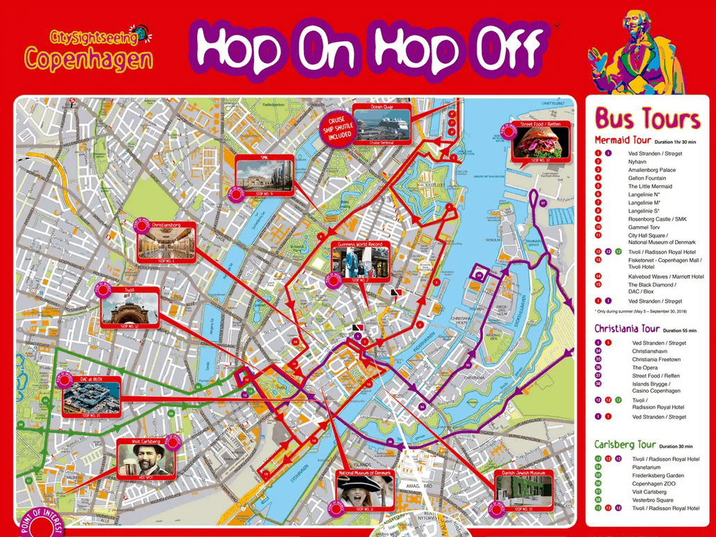 Hop On Hop Off Copenhagen Bus Tours | Free Tours by Foot