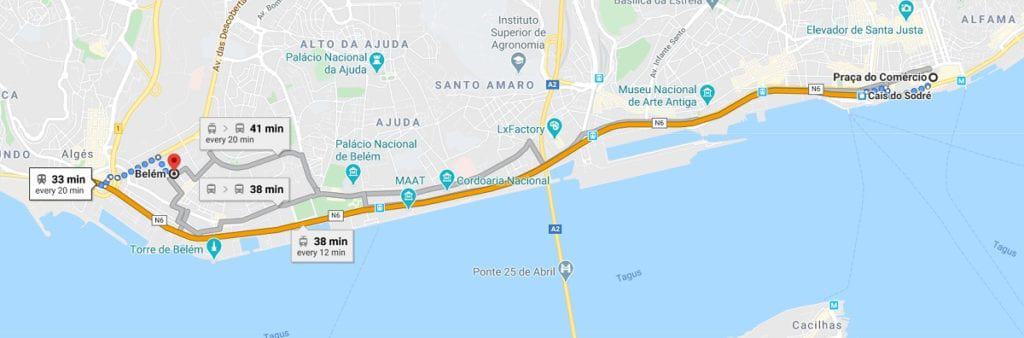 How to Get to Belem Lisbon