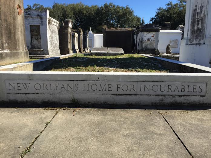 New Orleans Home for Incurables Tomb