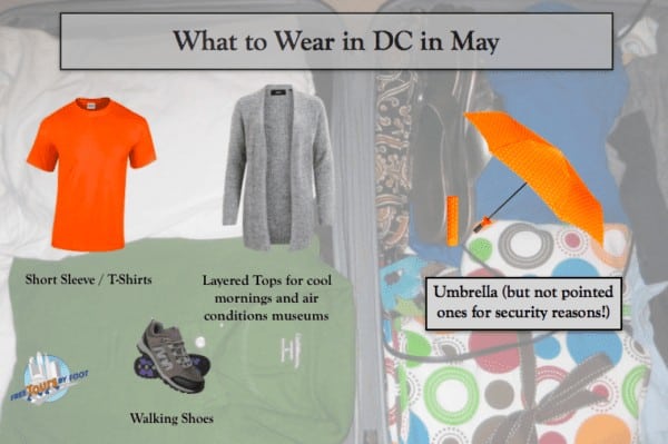 What to Wear in DC in May