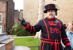  /></noscript>The Beefeaters at the Tower of London are world-wide icons - and now Free Tours By Foot is giving you the opportunity to meet them on a private tour!</span></p>
<p><span style>Currently, our team of Beefeaters offer one of London's most iconic walking tours: Jack the Ripper.</span></p>
<p><em><strong>[NOTE: For Beefeater Tours  which are included with your ticket to the Tower of London you must book through their website directly <a href=