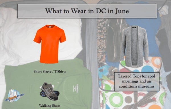 What to Wear in DC in June