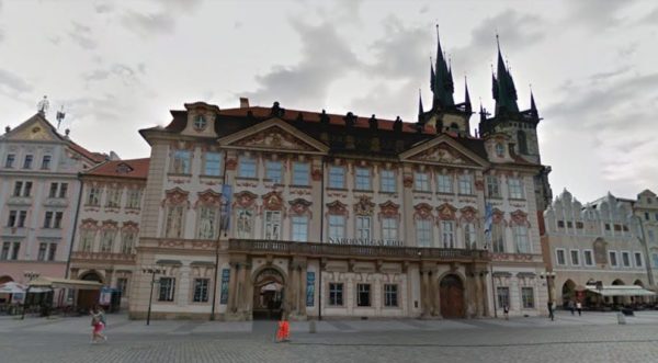 Kinsky Palace in Prague