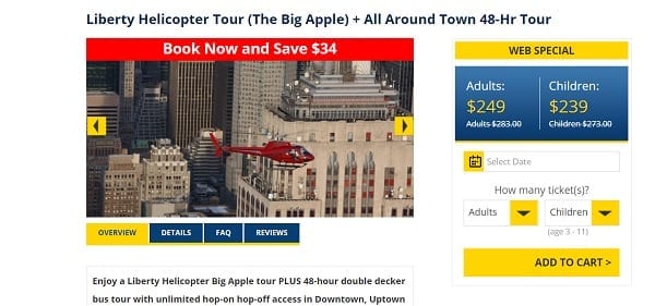 NYC Helicopter Ride Discounts