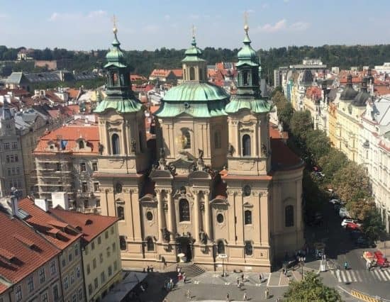St Nicholas' Church in Prague
