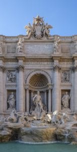Trevi Fountain. Image Source: Pixabay user jdegheest under CC0 Creative Commons license.
