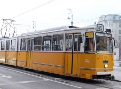 Budapest Tram Transportation