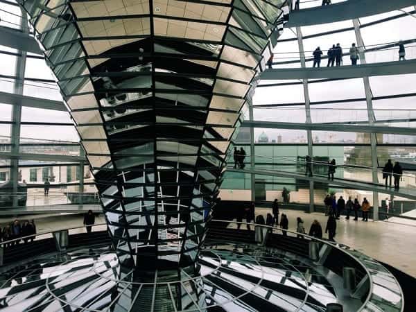 Reichstag Dome from Inside