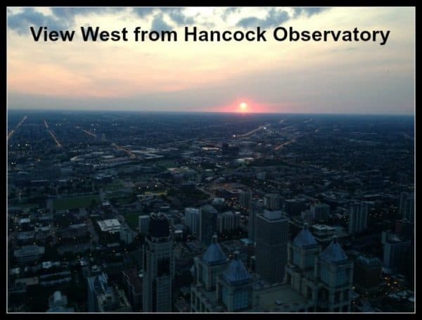 View West from Hancock 360 Observatory