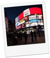 Piccadilly Circus at Night
