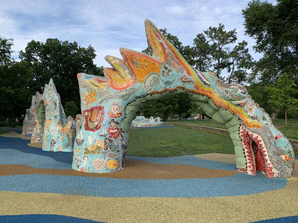 Dragon at Fannie Mae Dees Park Nashville