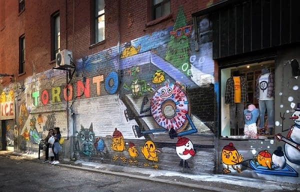 Toronto's Graffiti Alley